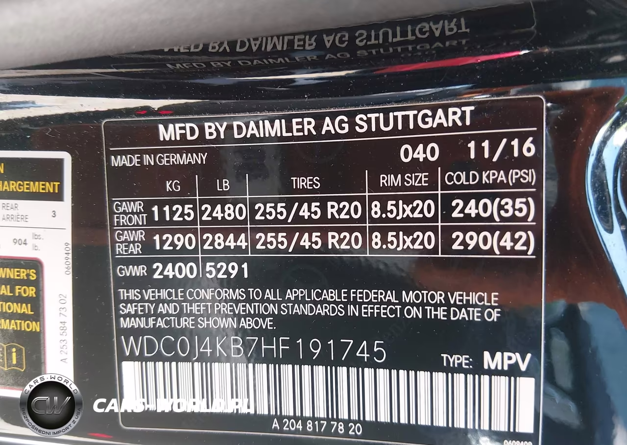 2017 Mercedes-Benz Glc 300 Coupe 4Matic VIN:WDC0J4KB7HF191745 - 9