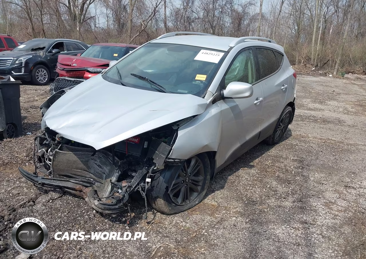 2014 Hyundai Tucson Se VIN:KM8JU3AGXEU911390 - 2