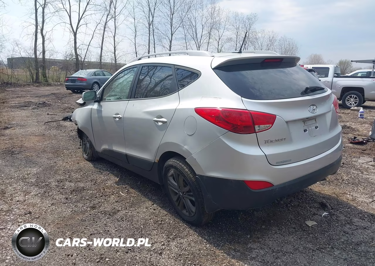 2014 Hyundai Tucson Se VIN:KM8JU3AGXEU911390 - 3