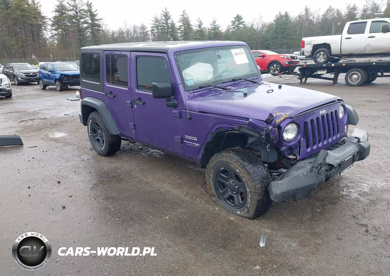 2018 Jeep Wrangler Jk Unlimited Sport 4X4