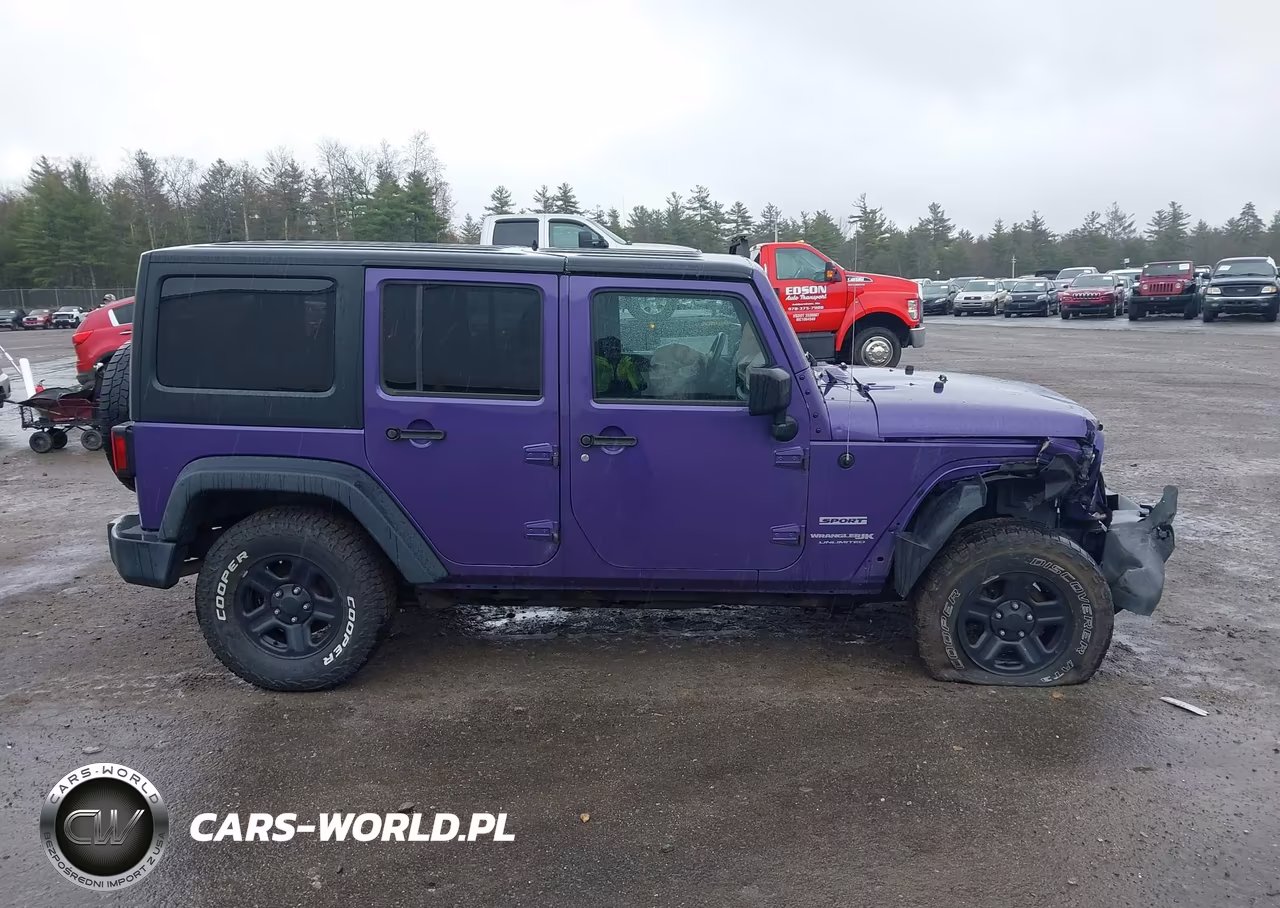 2018 Jeep Wrangler Jk Unlimited Sport 4X4 VIN:1C4BJWDG3JL853542 - 14