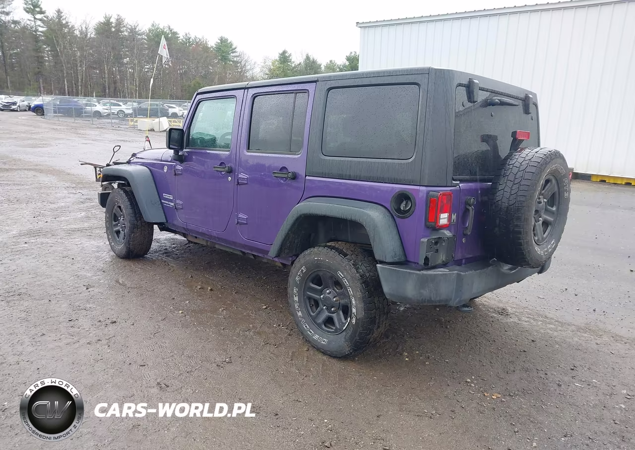 2018 Jeep Wrangler Jk Unlimited Sport 4X4 VIN:1C4BJWDG3JL853542 - 3