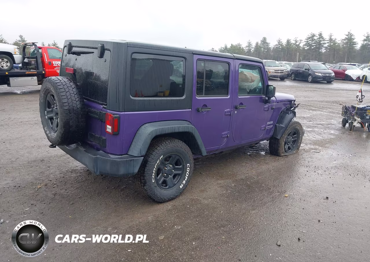 2018 Jeep Wrangler Jk Unlimited Sport 4X4 VIN:1C4BJWDG3JL853542 - 4