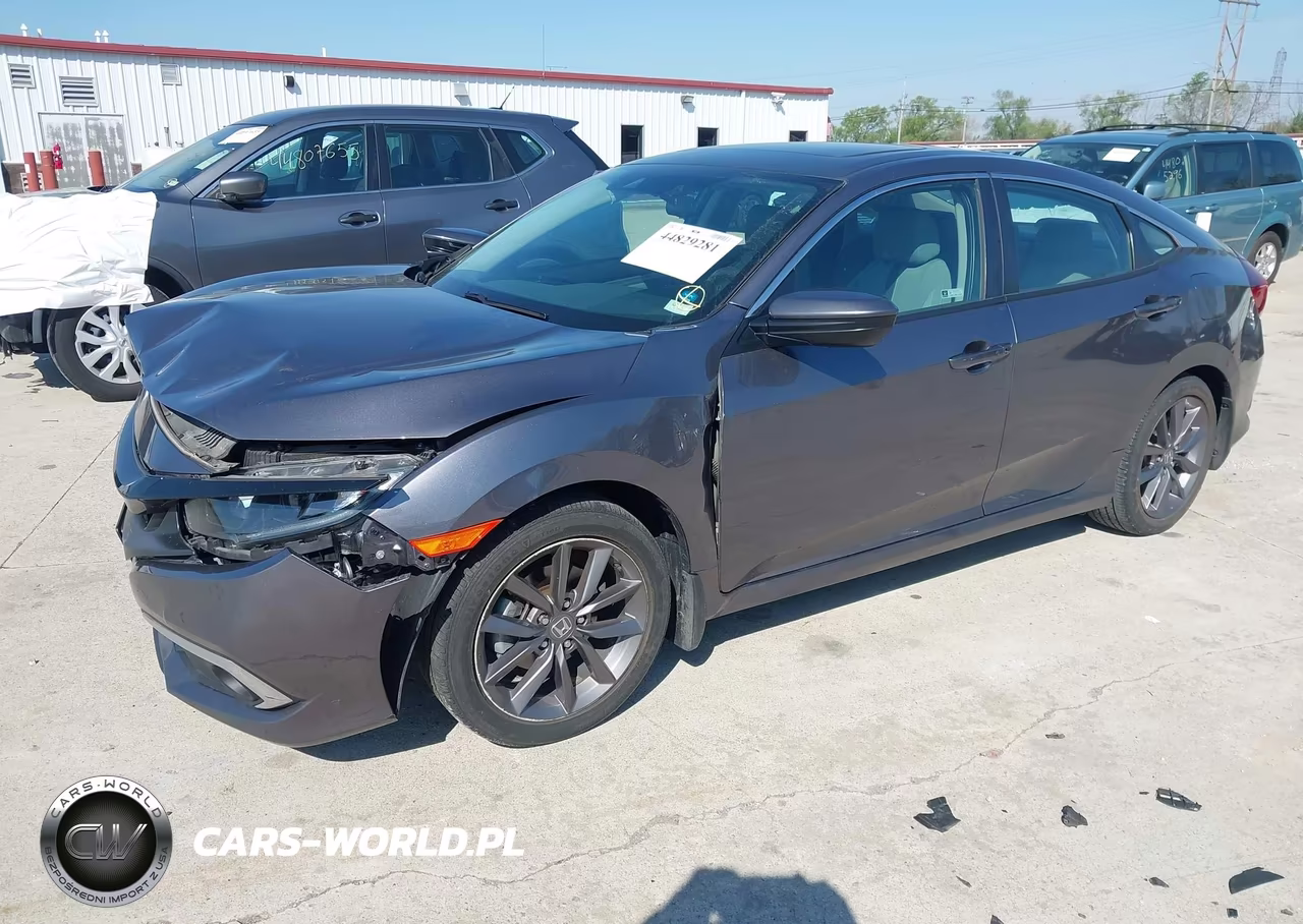 2021 Honda Civic Ex VIN:19XFC1F38ME007834 - 2