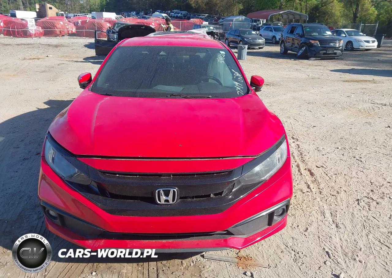 2020 Honda Civic Sport VIN:2HGFC2F88LH557749 - 13