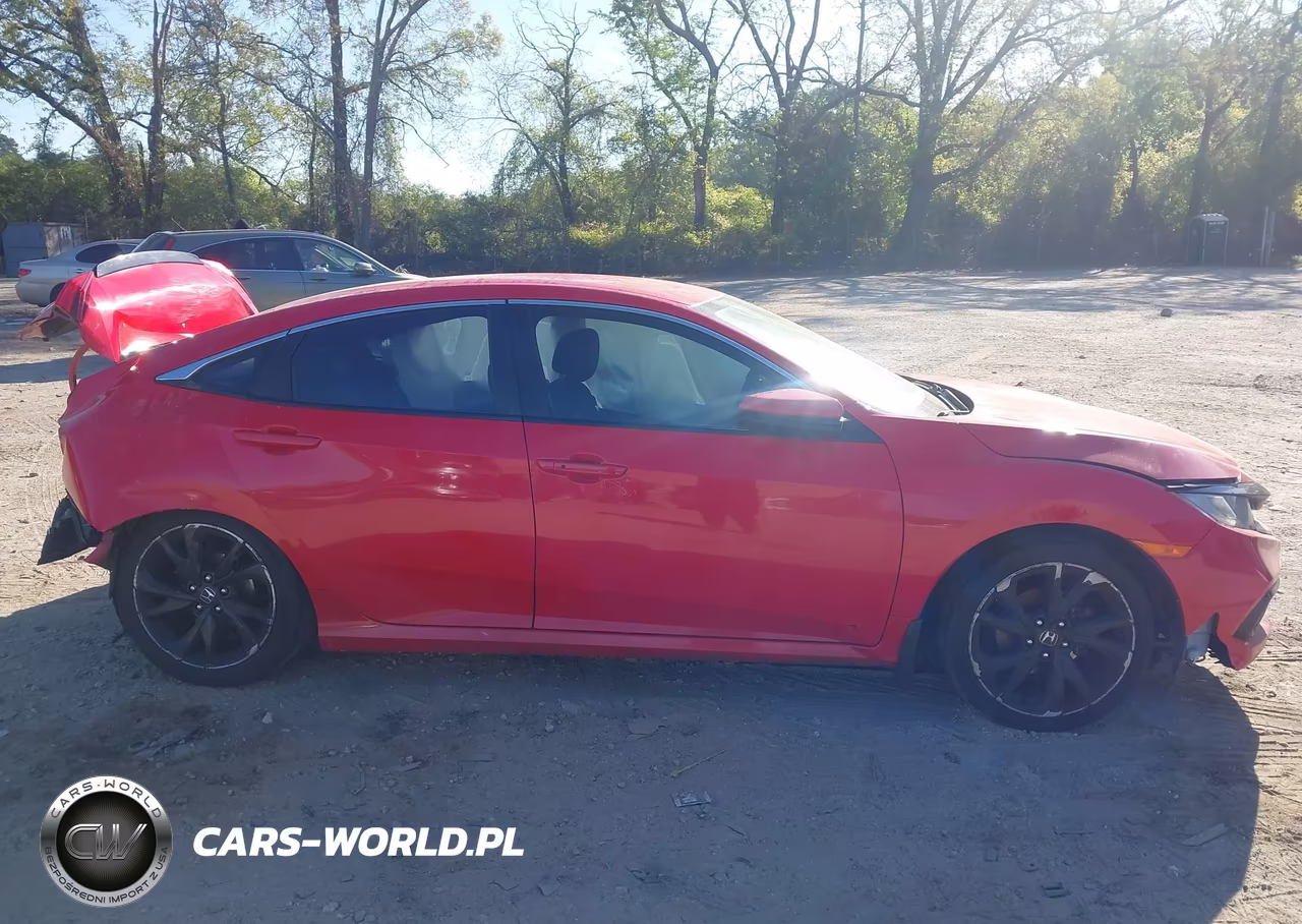 2020 Honda Civic Sport VIN:2HGFC2F88LH557749 - 14