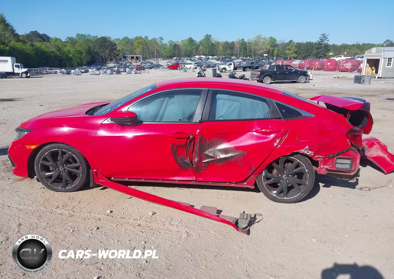 2020 Honda Civic Sport VIN:2HGFC2F88LH557749 - 15