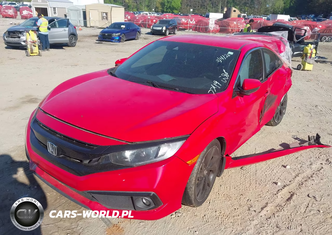 2020 Honda Civic Sport VIN:2HGFC2F88LH557749 - 2
