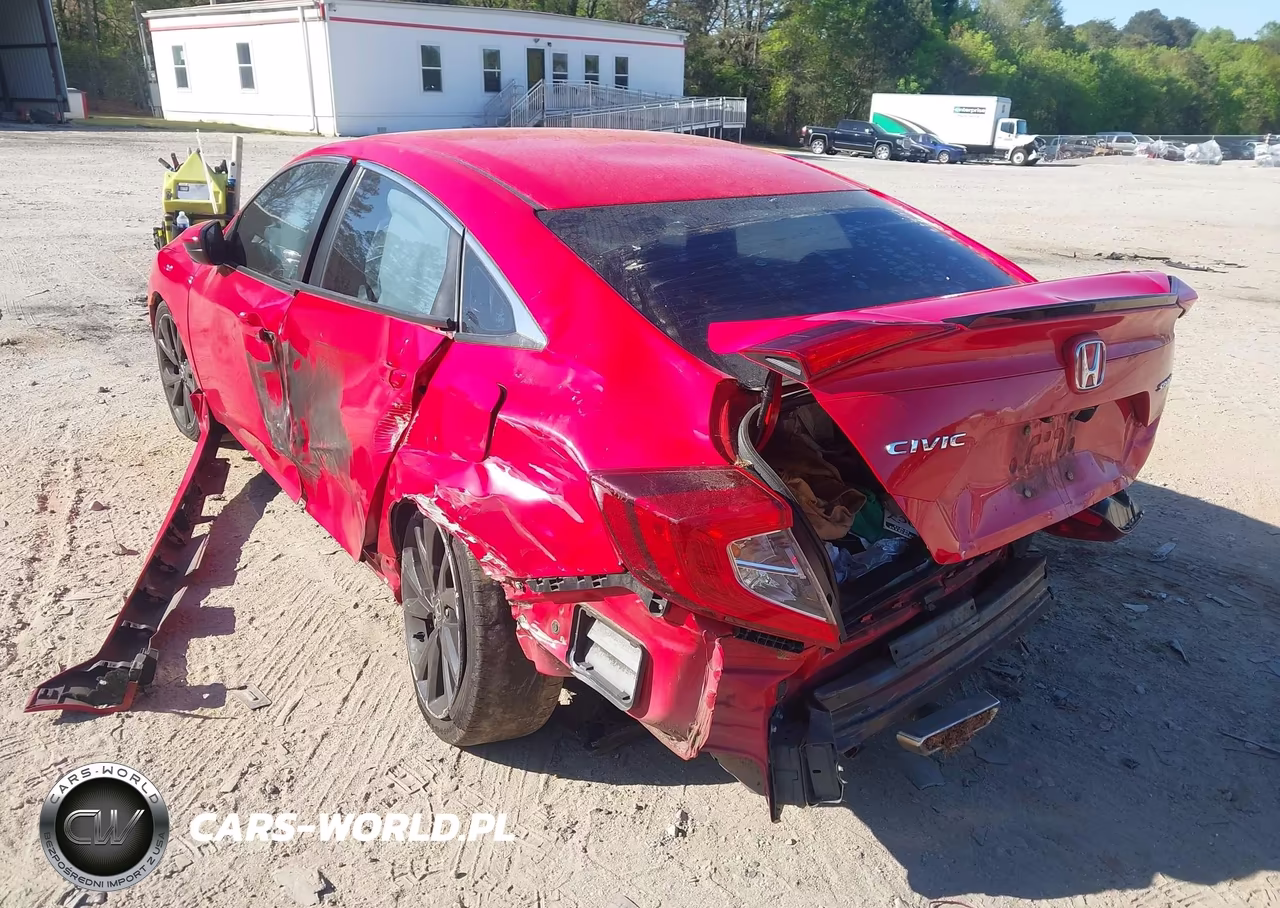 2020 Honda Civic Sport VIN:2HGFC2F88LH557749 - 3
