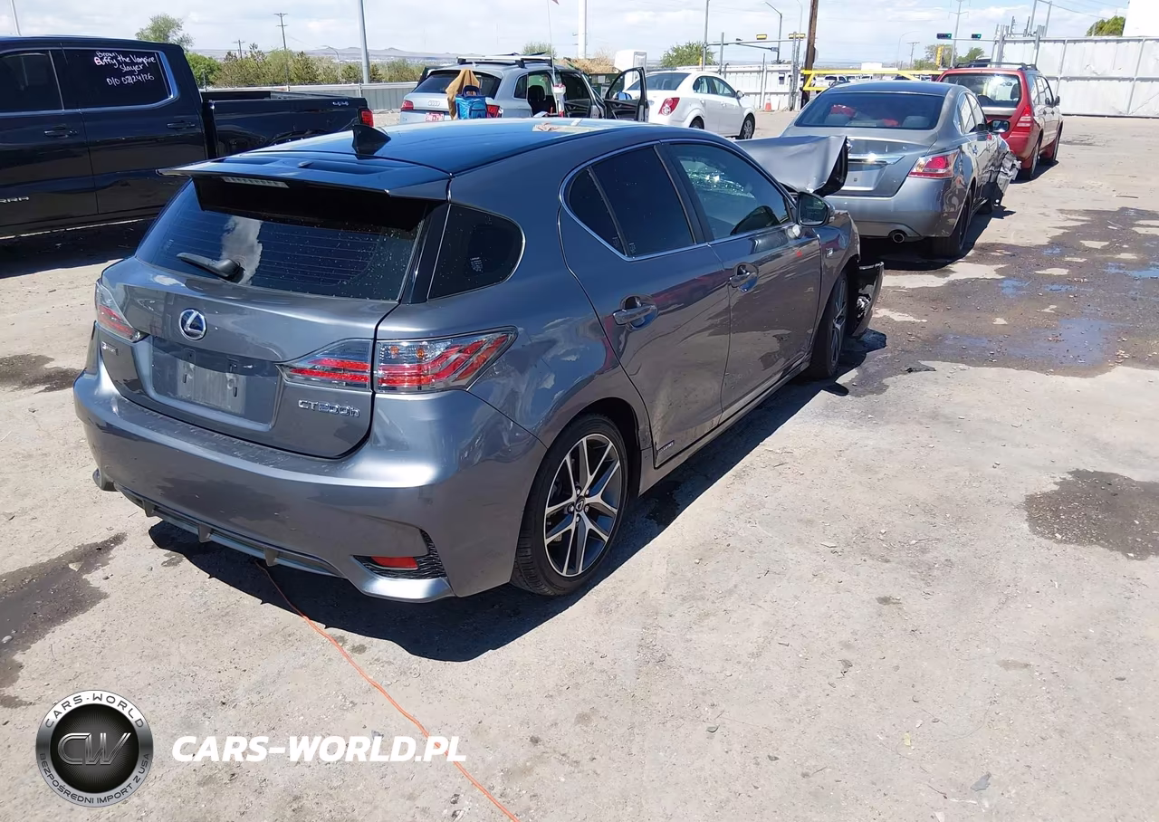2015 Lexus Ct 200H VIN:JTHKD5BHXF2250161 - 4
