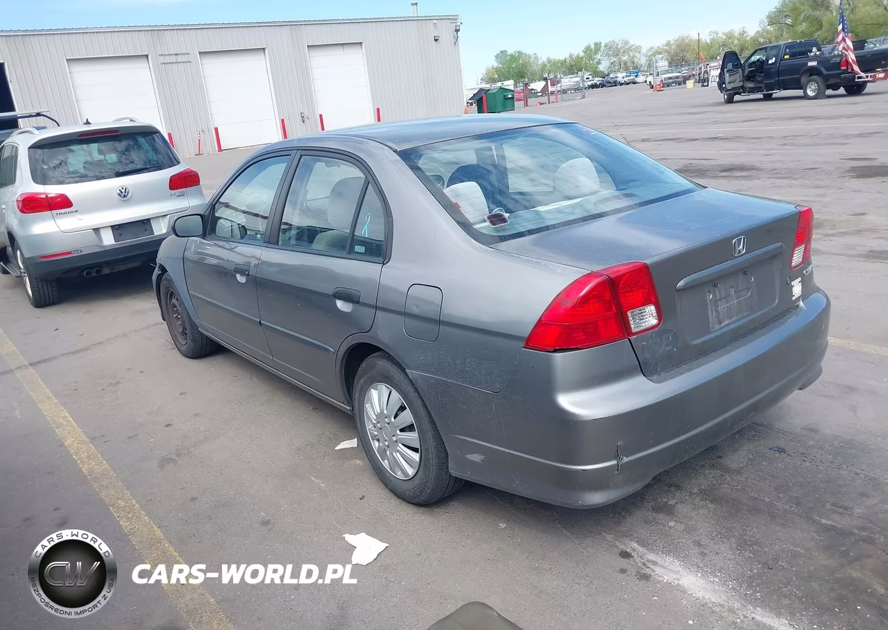 2005 Honda Civic Vp VIN:2HGES16365H552839 - 3