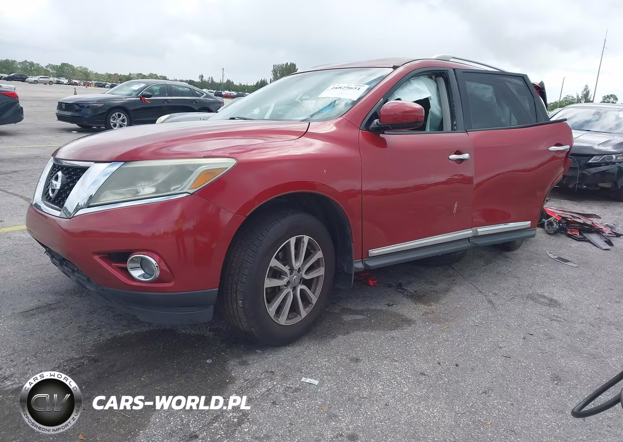 2015 Nissan Pathfinder Sl VIN:5N1AR2MN0FC673207 - 2