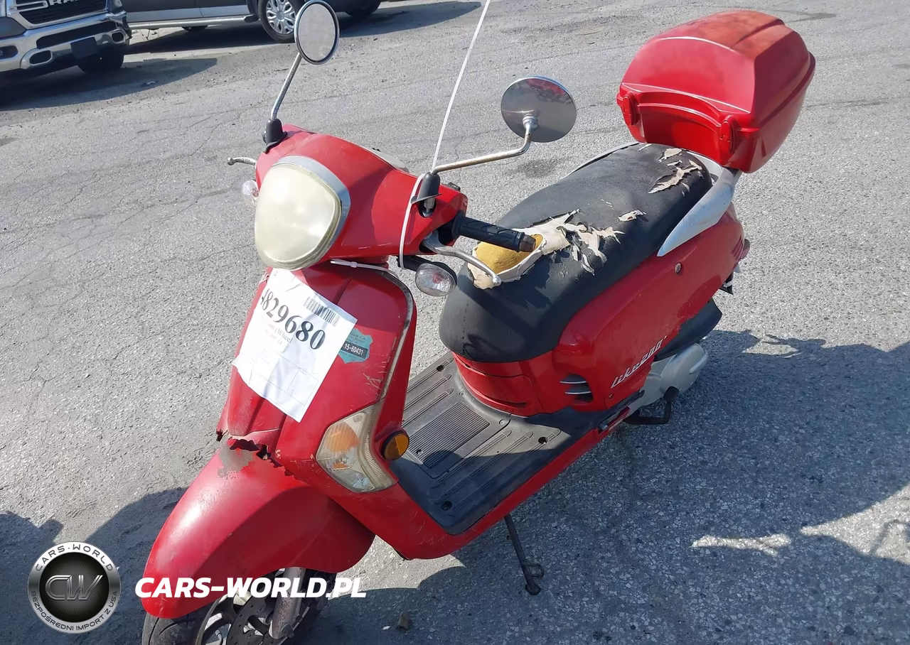 2014 Kymco Usa Inc Like 200I VIN:LC2D2H126EC100567 - 2