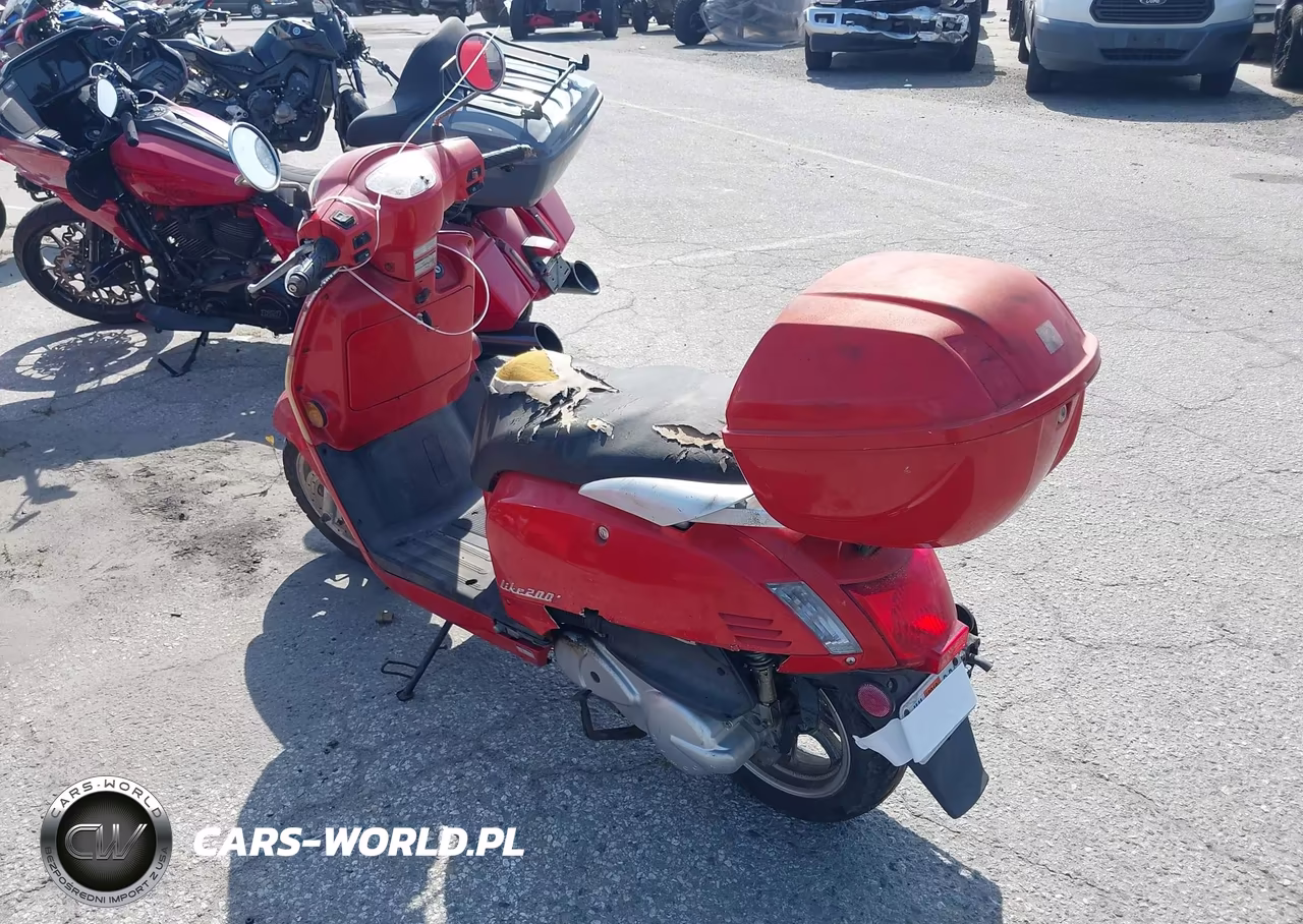 2014 Kymco Usa Inc Like 200I VIN:LC2D2H126EC100567 - 3