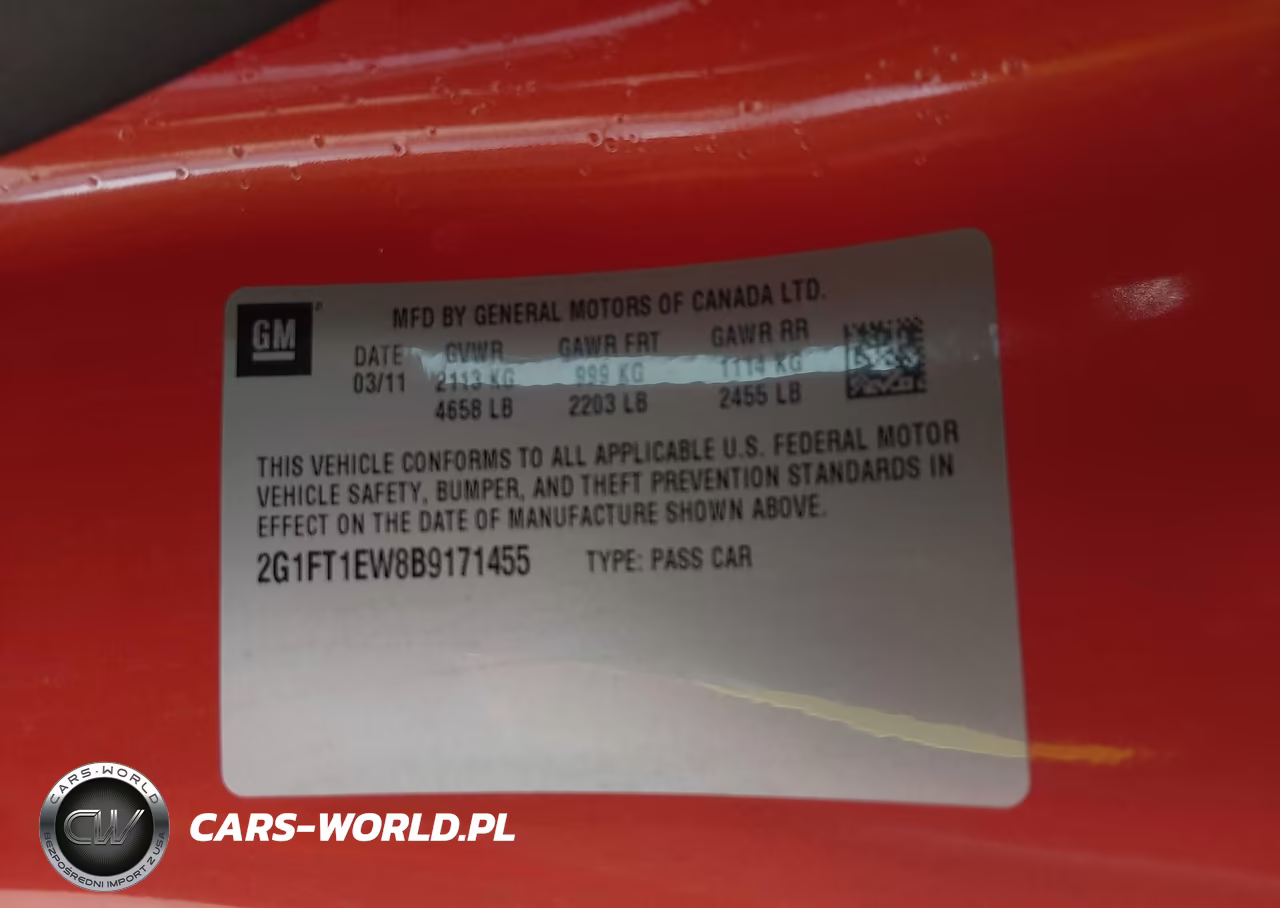 2011 Chevrolet Camaro 2Ss VIN:2G1FT1EW8B9171455 - 9