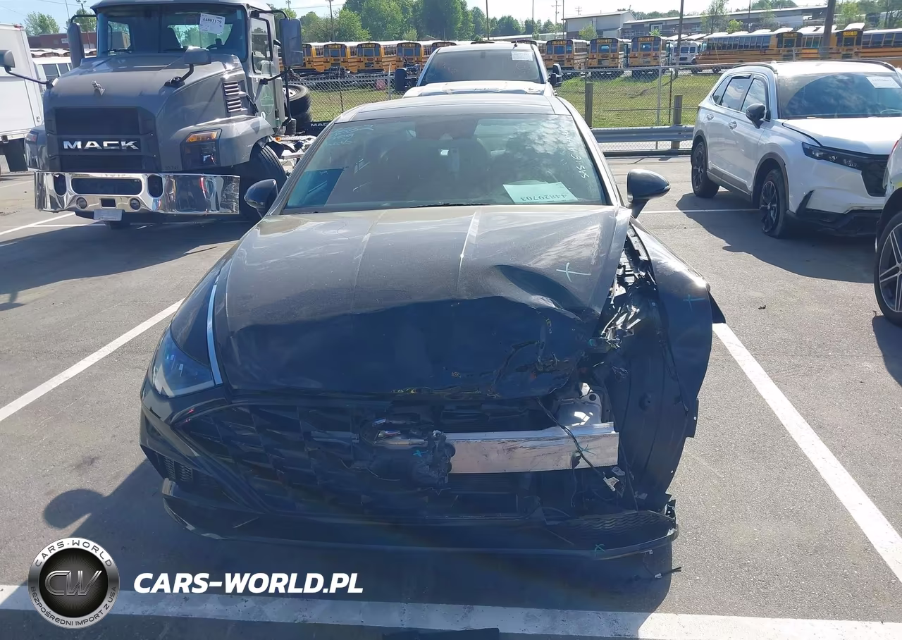 2021 Hyundai Sonata Sel VIN:5NPEF4JA7MH109230 - 12