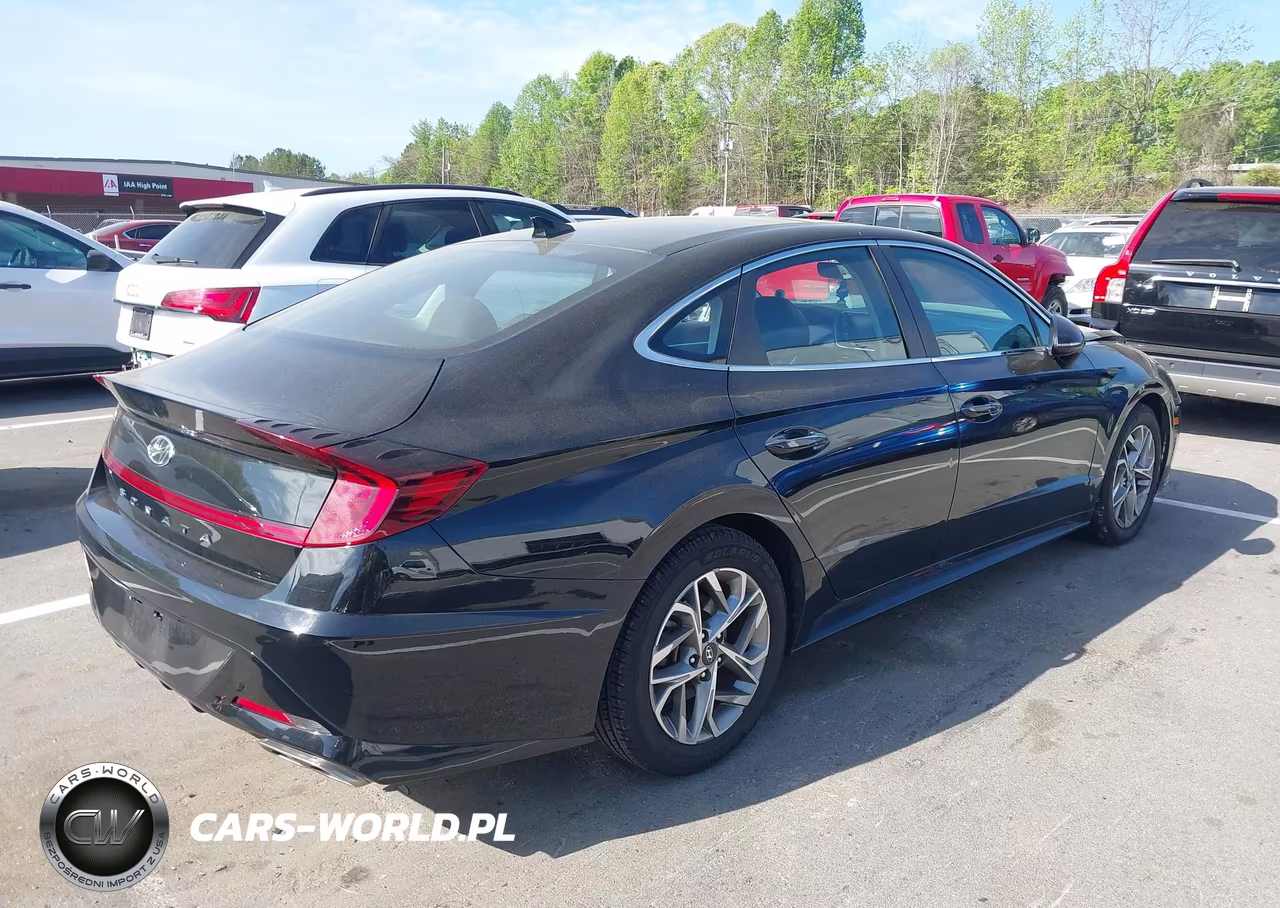 2021 Hyundai Sonata Sel VIN:5NPEF4JA7MH109230 - 4