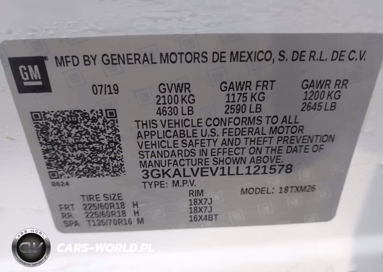 2020 GMC Terrain Awd Slt VIN:3GKALVEV1LL121578 - 9