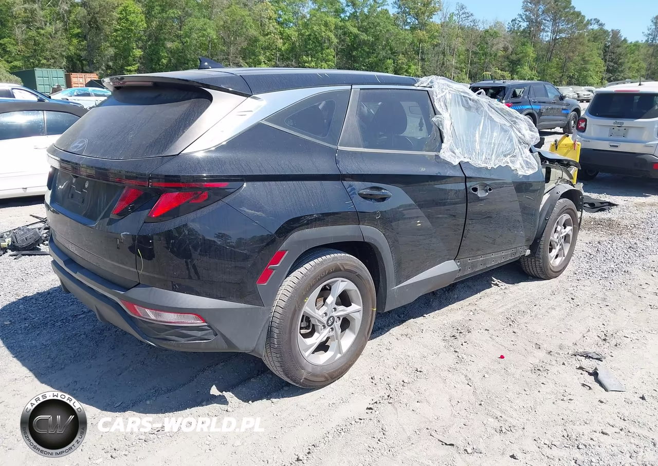 2022 Hyundai Tucson Se VIN:5NMJA3AE8NH056904 - 4