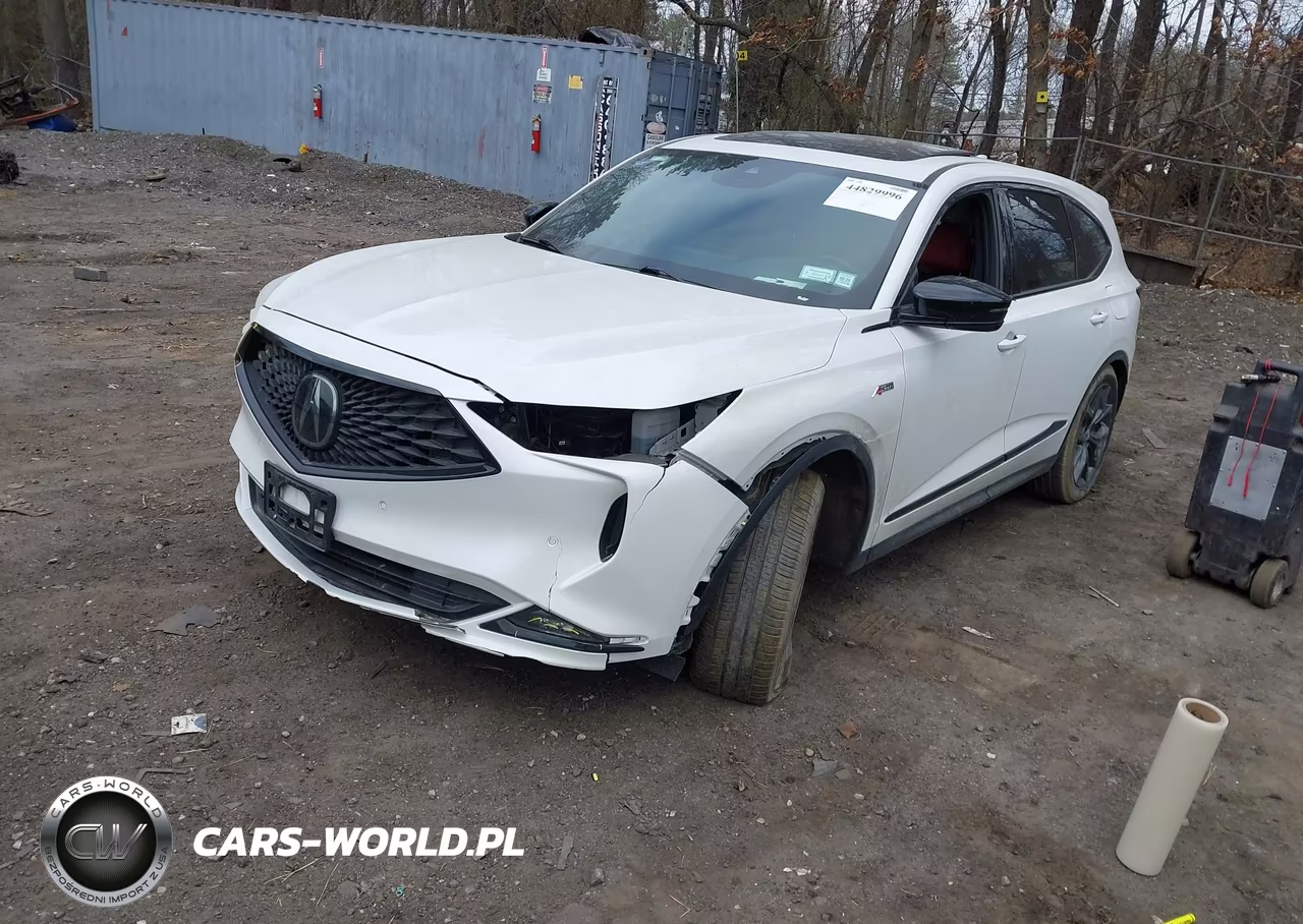 2022 Acura Mdx A-Spec Package VIN:5J8YE1H02NL039551 - 2