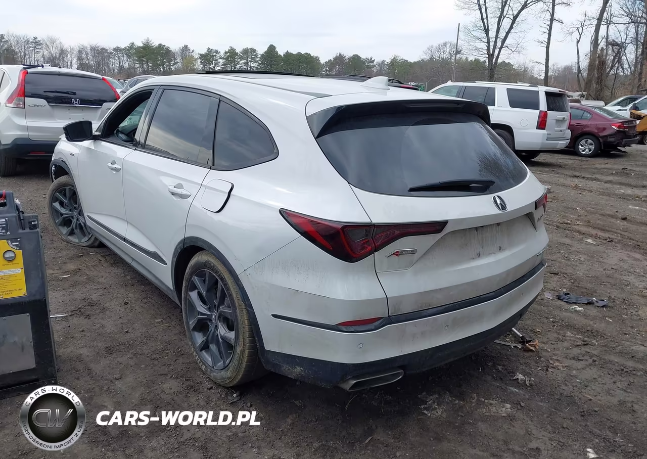 2022 Acura Mdx A-Spec Package VIN:5J8YE1H02NL039551 - 3