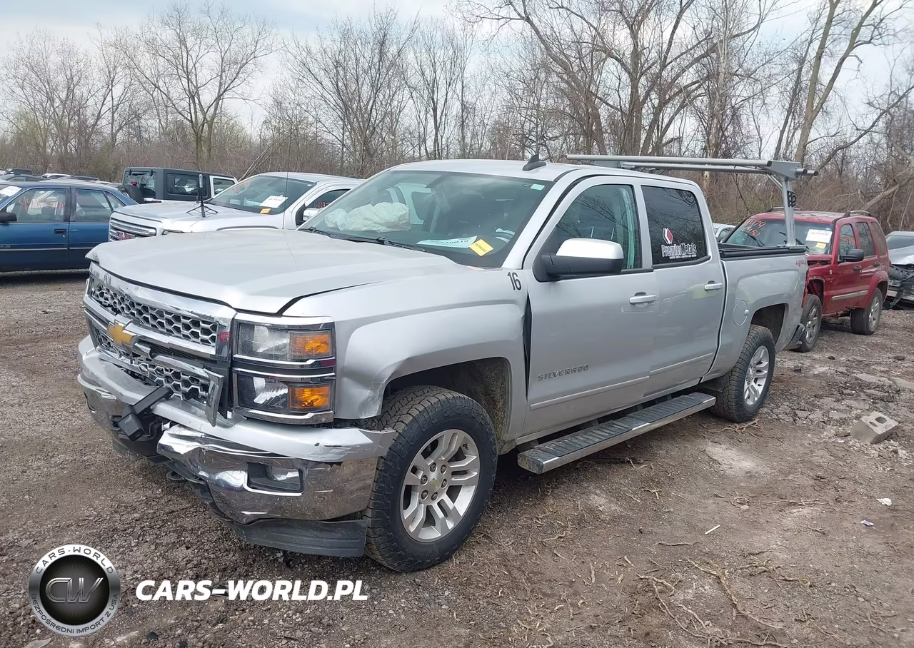 2015 Chevrolet Silverado 1500 1Lt VIN:3GCUKREC3FG526260 - 2