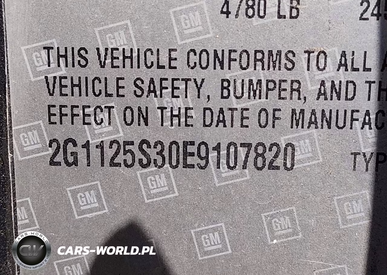 2014 Chevrolet Impala 2Lt VIN:2G1125S30E9107820 - 9