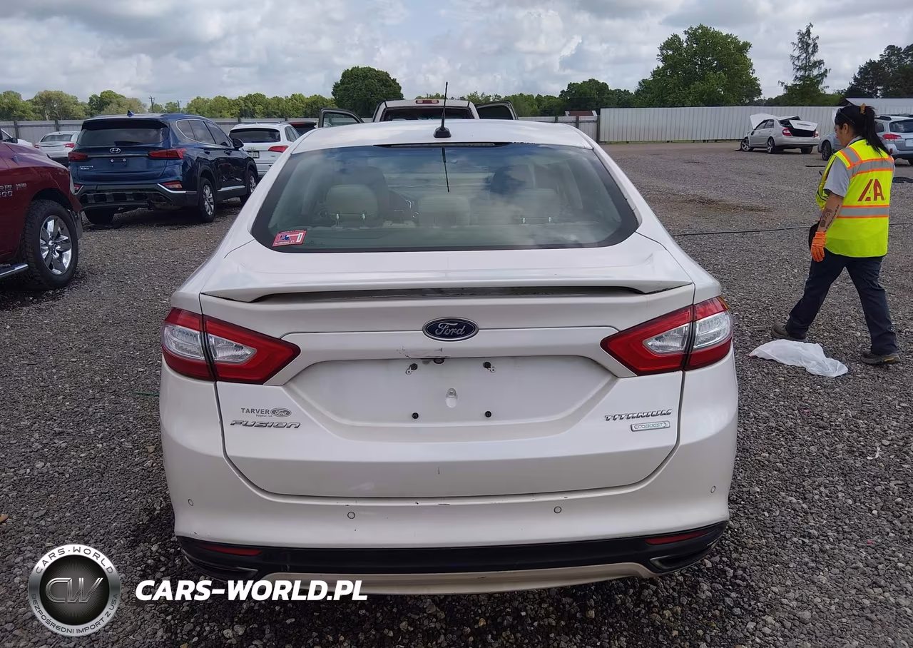 2016 Ford Fusion Titanium VIN:3FA6P0K93GR243612 - 17