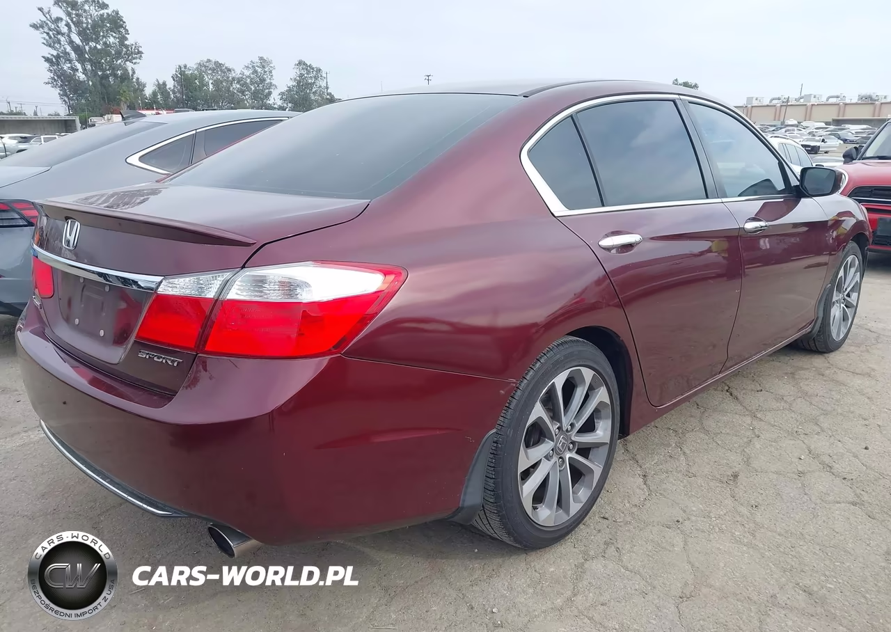 2014 Honda Accord Sport VIN:1HGCR2F56EA167502 - 4