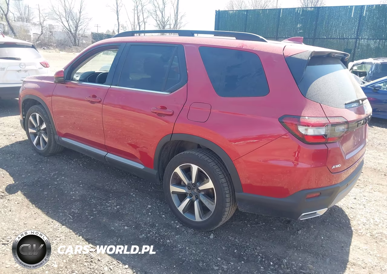 2025 Honda Pilot Elite VIN:5FNYG1H81SB044916 - 3