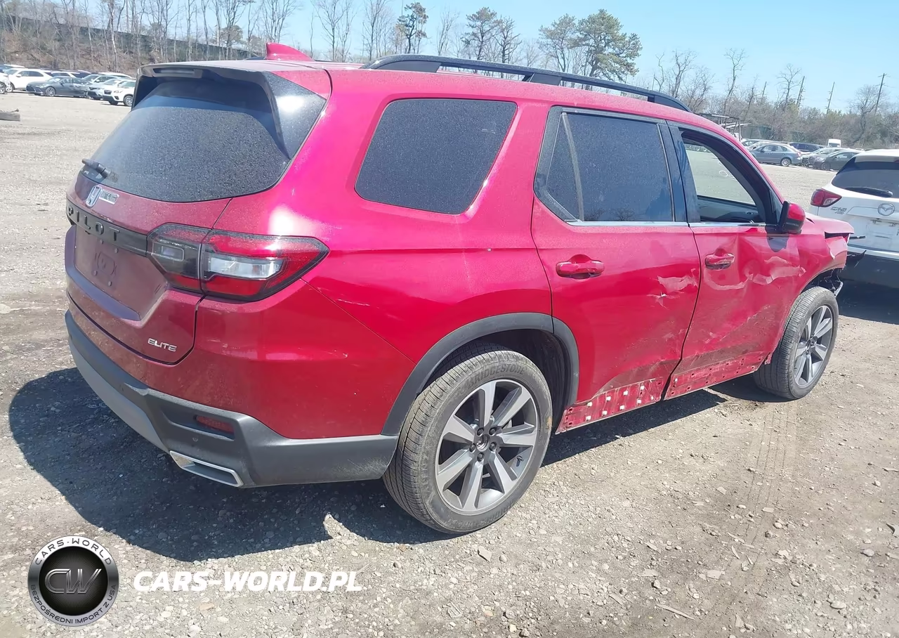 2025 Honda Pilot Elite VIN:5FNYG1H81SB044916 - 4