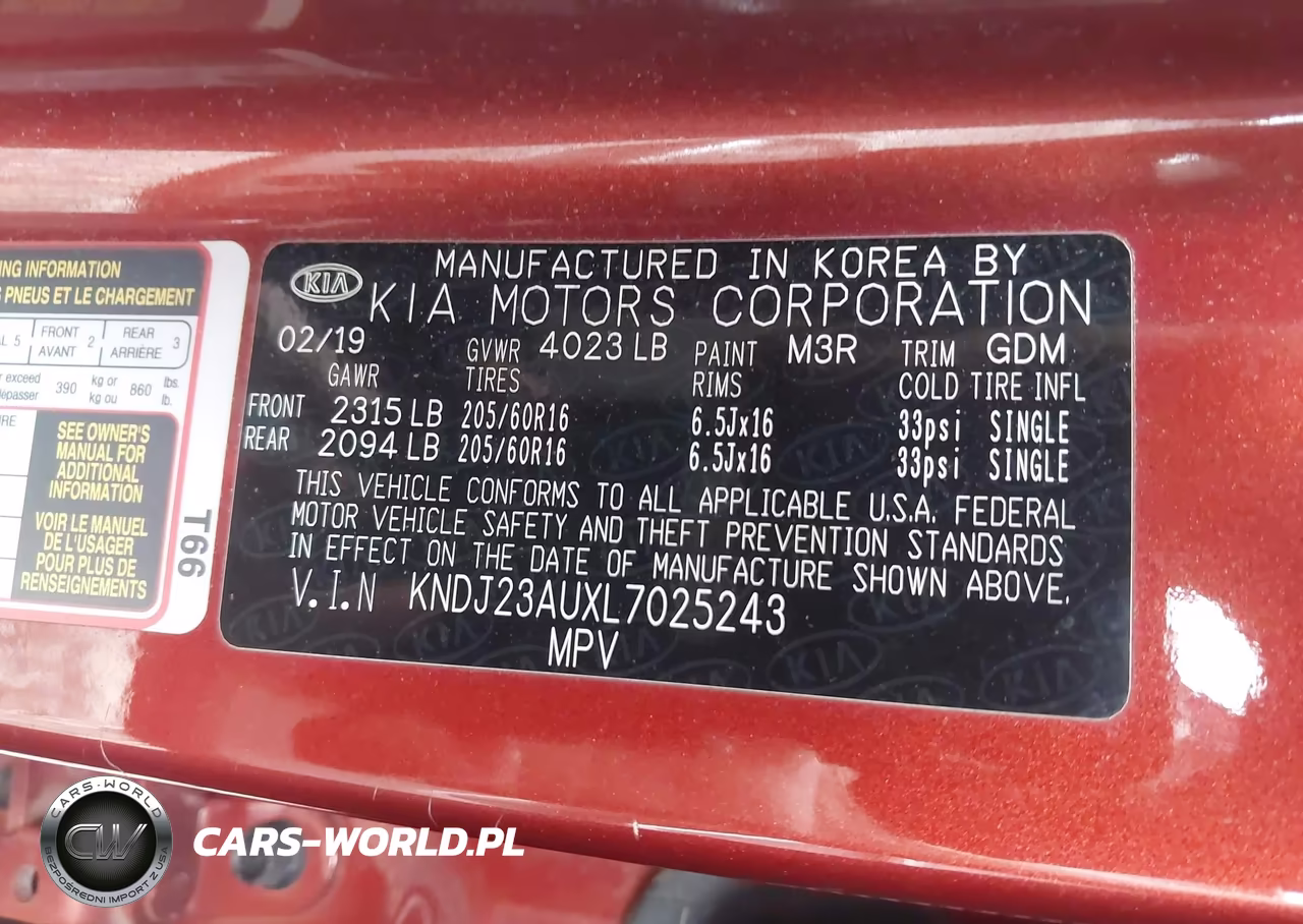 2020 Kia Soul Lx VIN:KNDJ23AUXL7025243 - 9