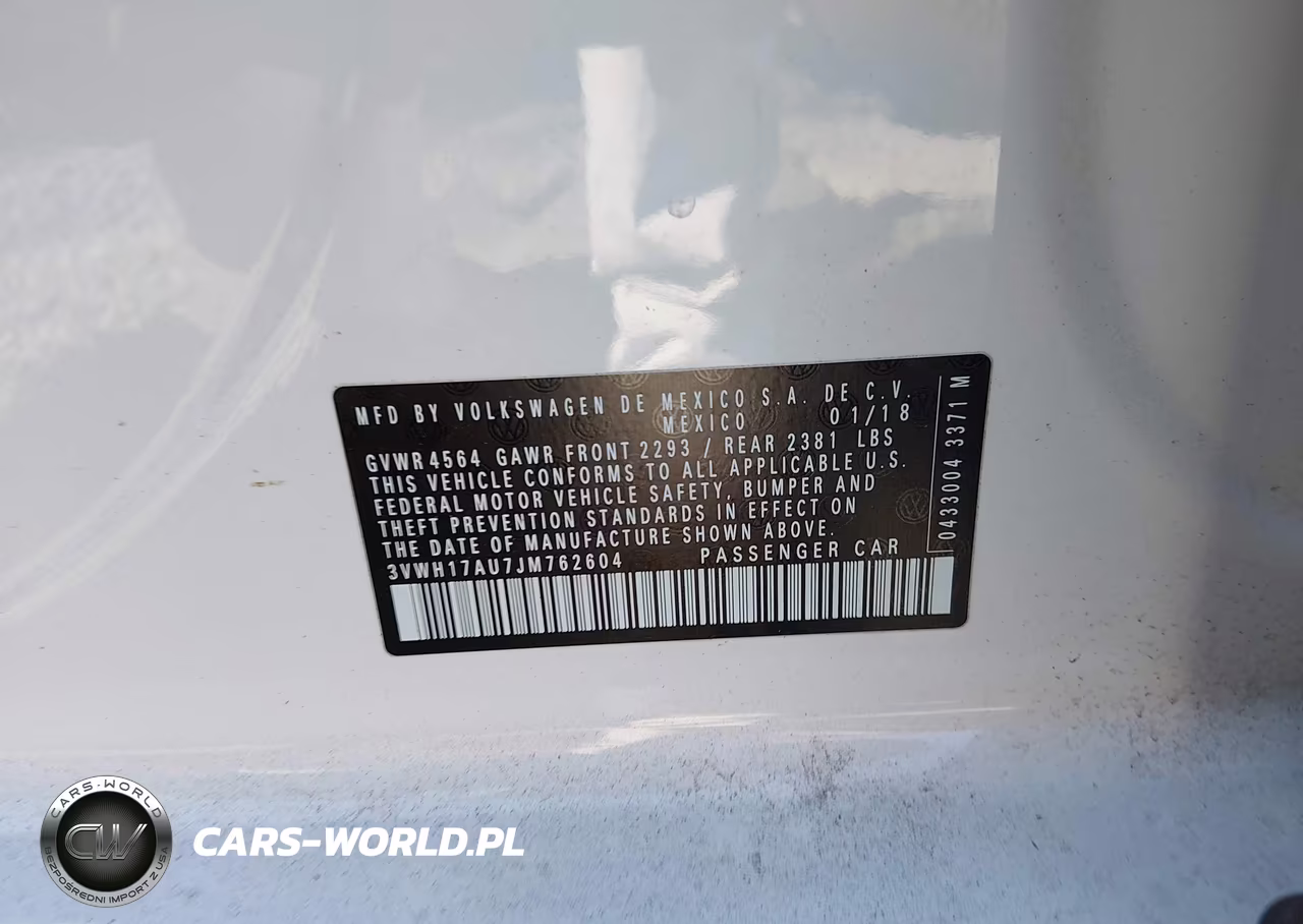 2018 Volkswagen Golf Alltrack Tsi S-Tsi Se-Tsi Sel VIN:3VWH17AU7JM762604 - 9