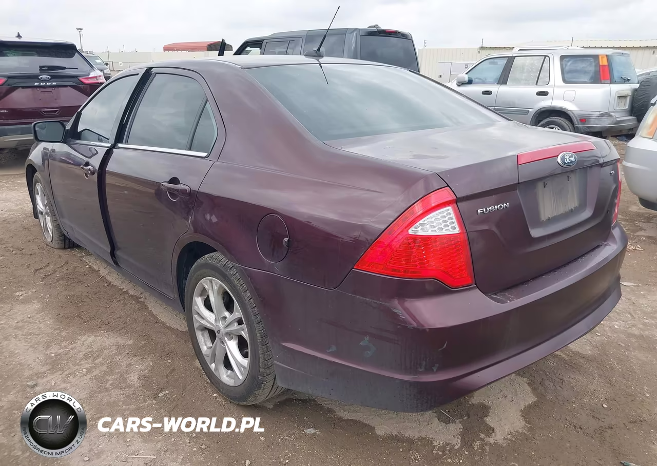 2012 Ford Fusion Se VIN:3FAHP0HA8CR365225 - 3