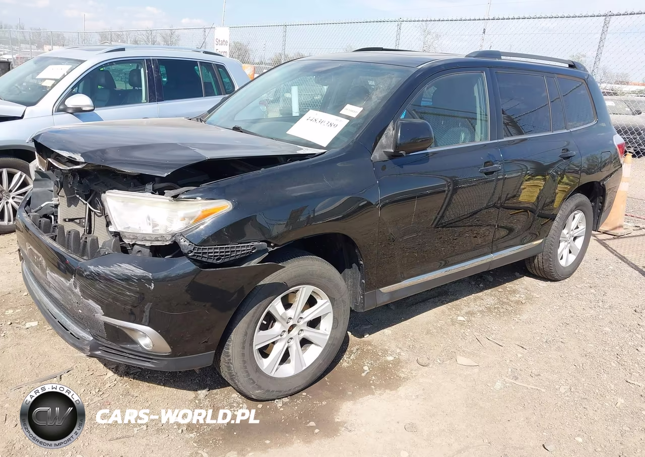 2012 Toyota Highlander Se V6 VIN:5TDBK3EH7CS109303 - 2
