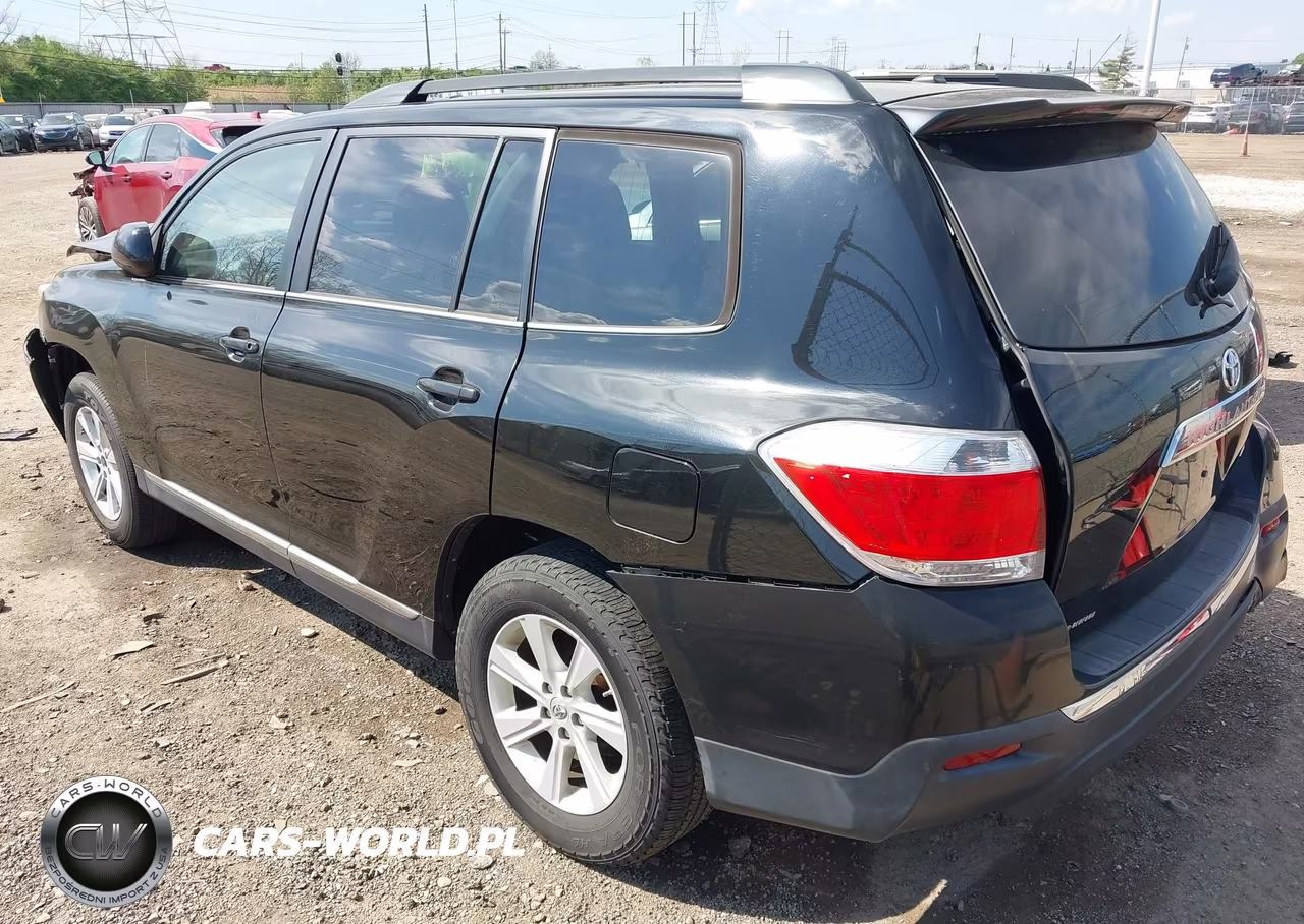2012 Toyota Highlander Se V6 VIN:5TDBK3EH7CS109303 - 3