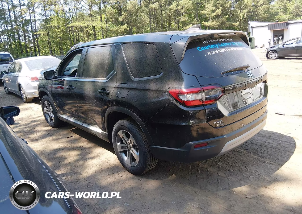 2025 Honda Pilot Ex-L VIN:5FNYG1H49SB144288 - 3