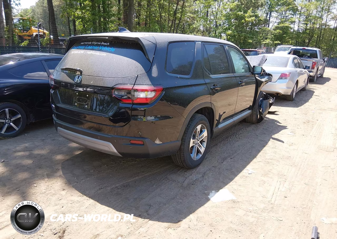 2025 Honda Pilot Ex-L VIN:5FNYG1H49SB144288 - 4