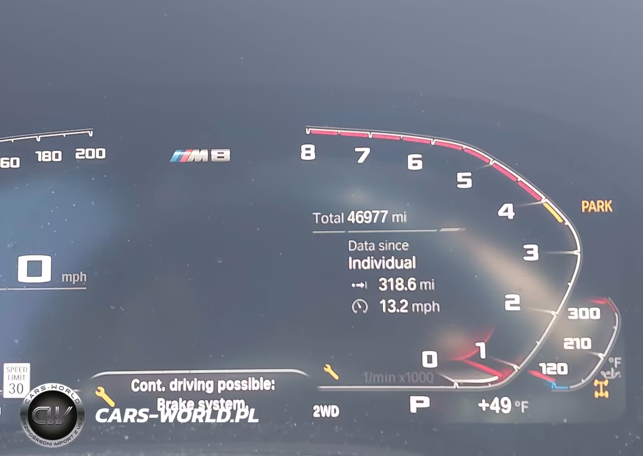2022 BMW M8 Competition VIN:WBSAE0C02NCG97416 - 7