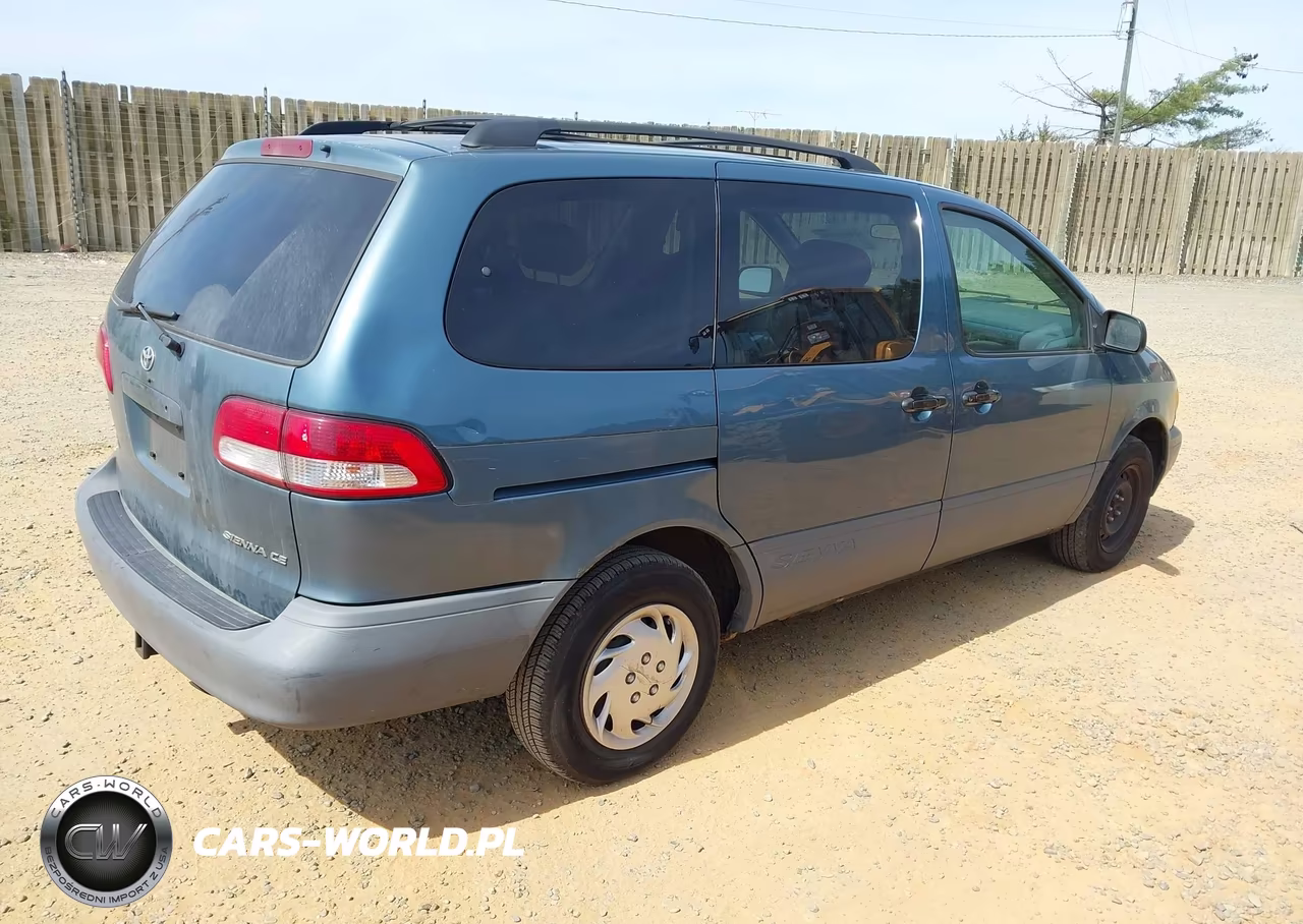 2002 Toyota Sienna Ce VIN:4T3ZF19C62U445107 - 4