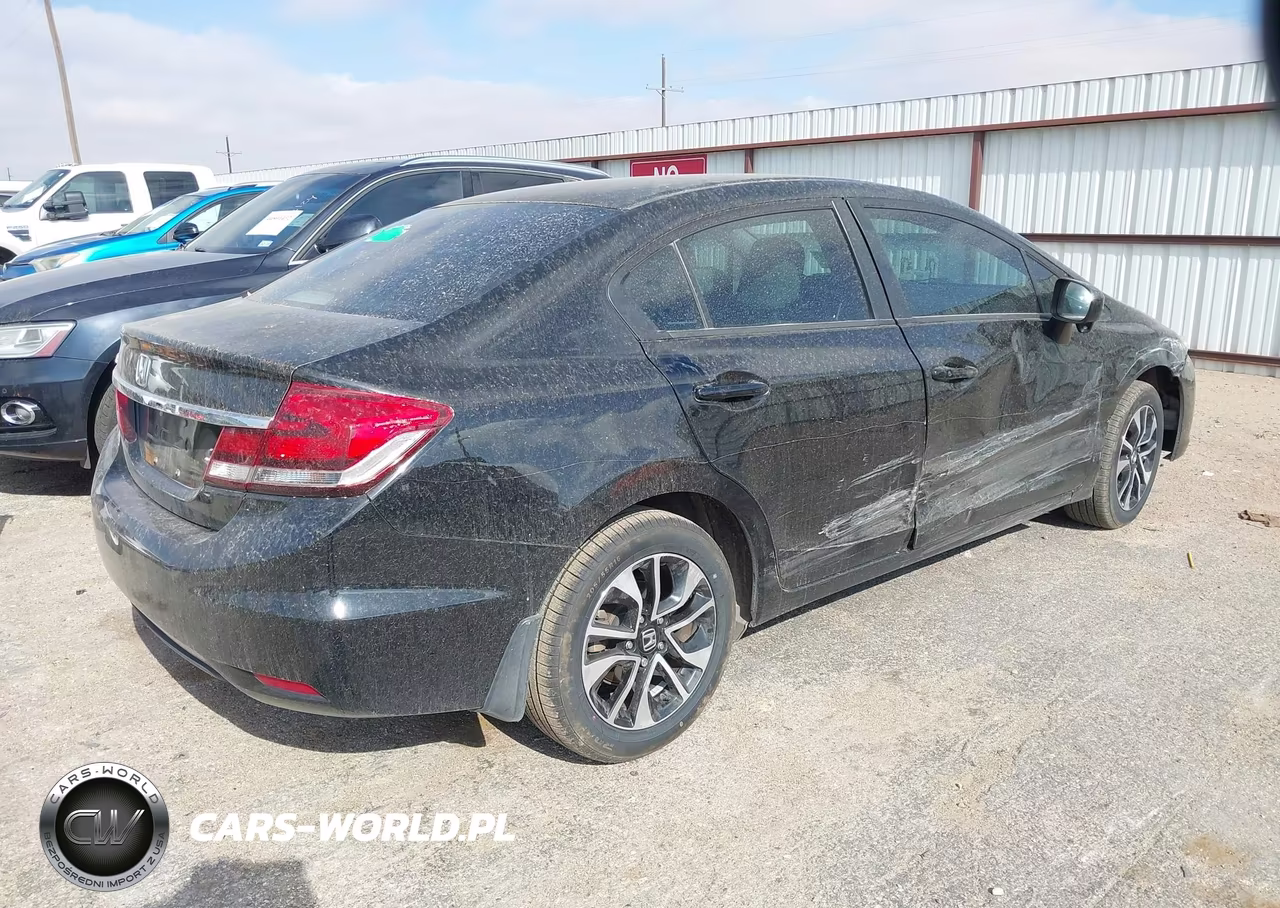 2015 Honda Civic Ex VIN:19XFB2F89FE000981 - 4