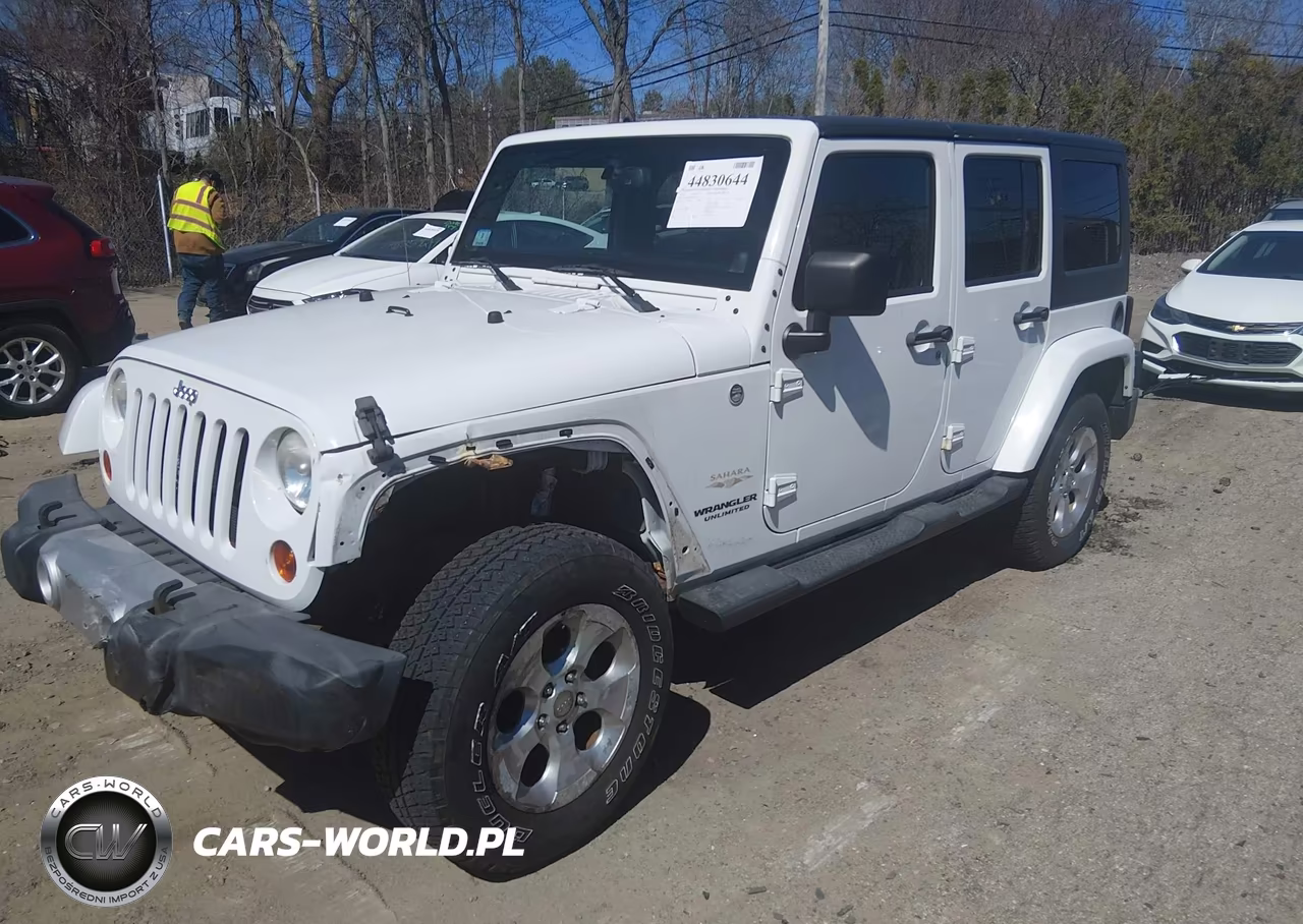 2013 Jeep Wrangler Unlimited Sahara VIN:1C4BJWEG9DL534195 - 2