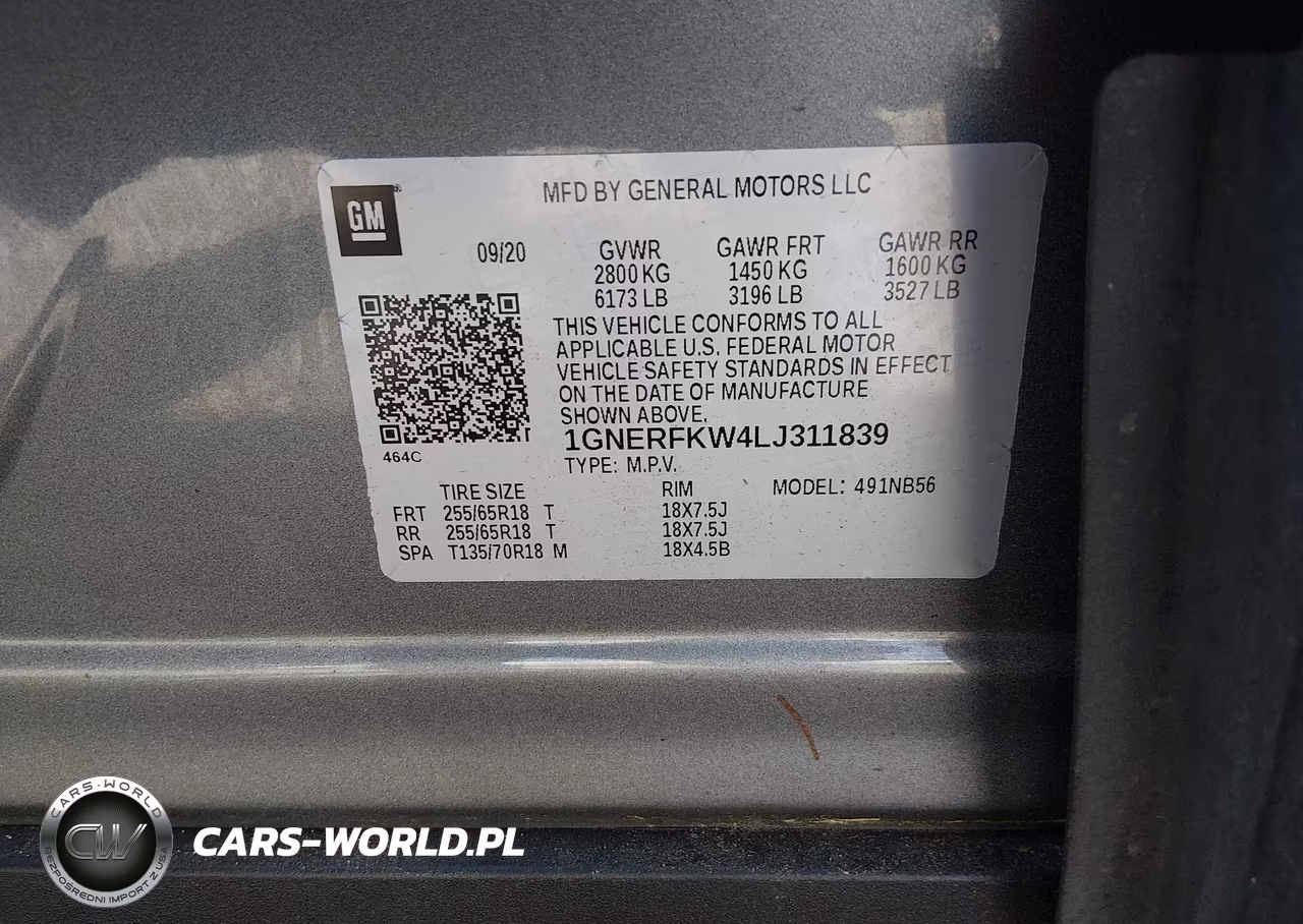 2020 Chevrolet Traverse Fwd Ls VIN:1GNERFKW4LJ311839 - 9