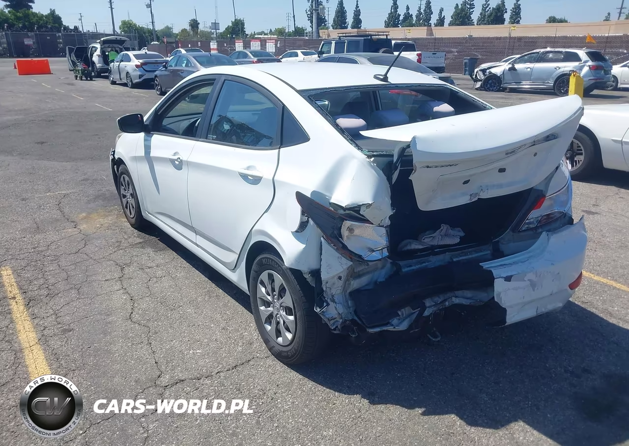 2016 Hyundai Accent Se VIN:KMHCT4AE1GU968239 - 3