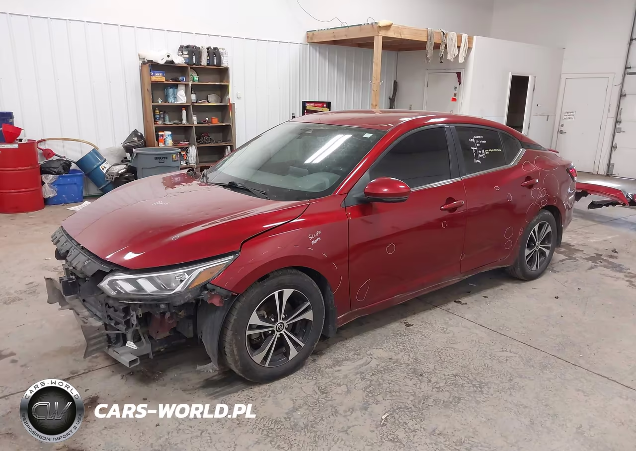 2020 Nissan Sentra Sv Xtronic Cvt VIN:3N1AB8CV2LY222735 - 2