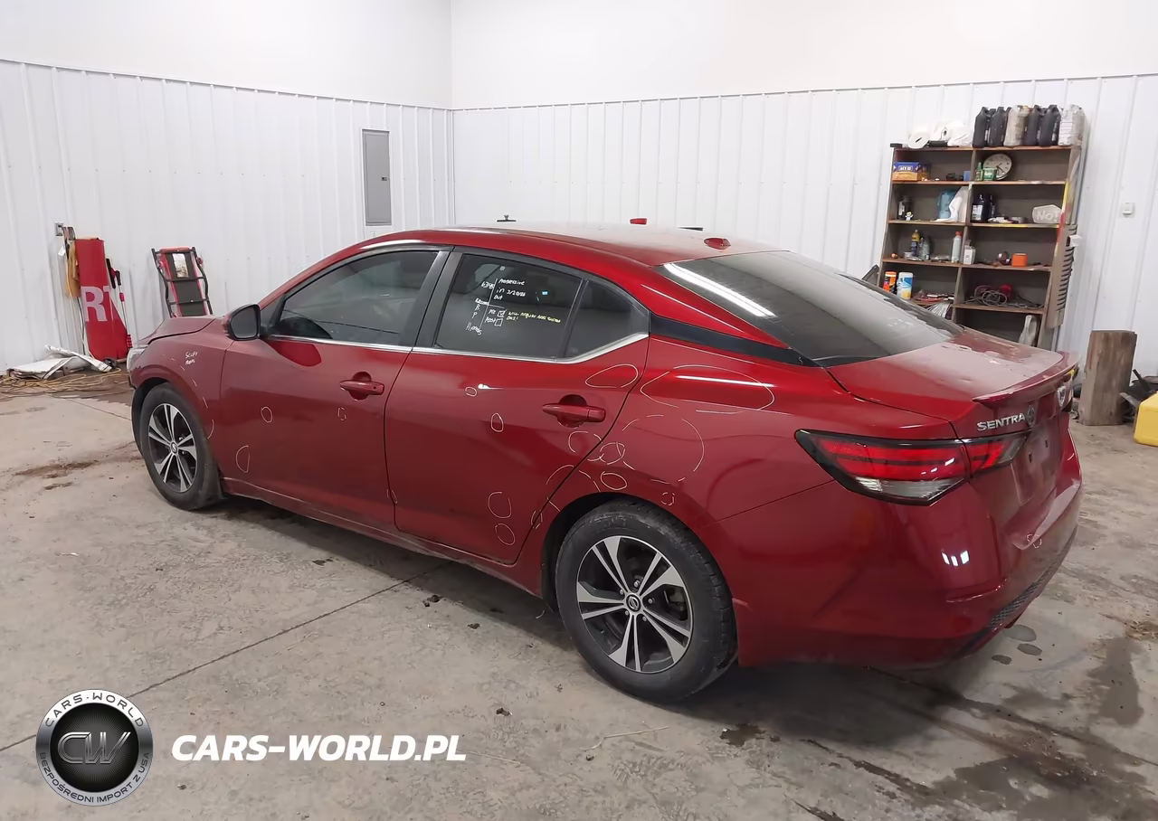 2020 Nissan Sentra Sv Xtronic Cvt VIN:3N1AB8CV2LY222735 - 3