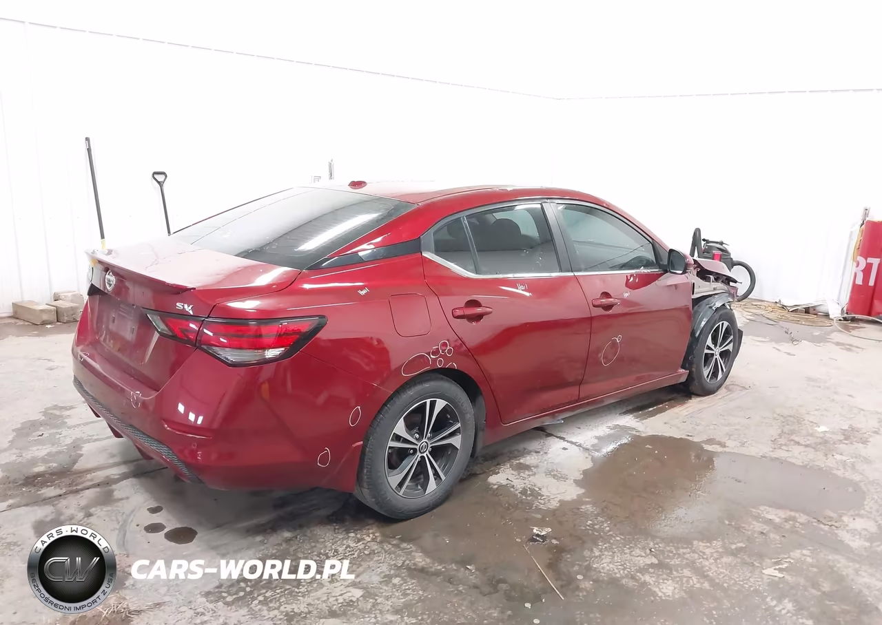 2020 Nissan Sentra Sv Xtronic Cvt VIN:3N1AB8CV2LY222735 - 4