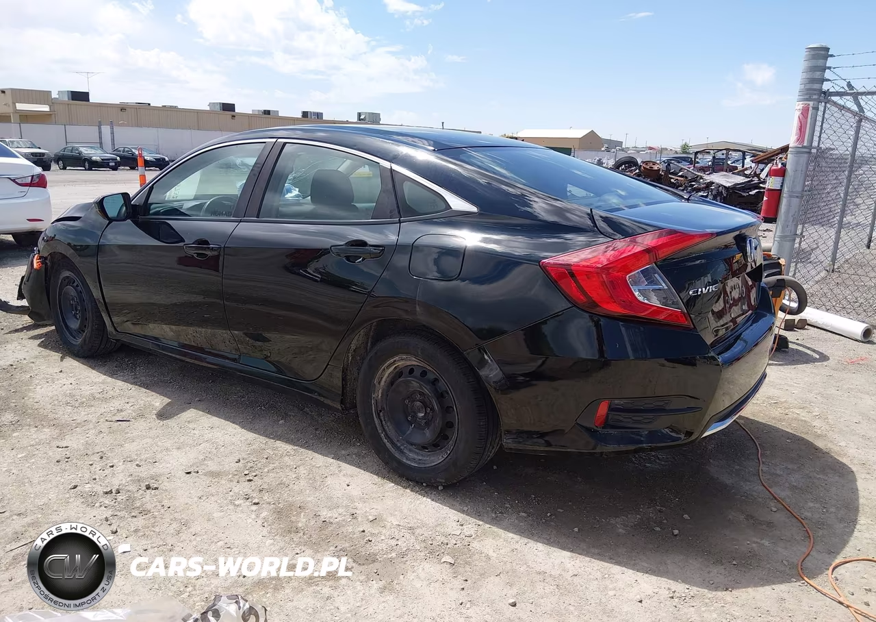 2021 Honda Civic Lx VIN:19XFC2F63ME200294 - 3