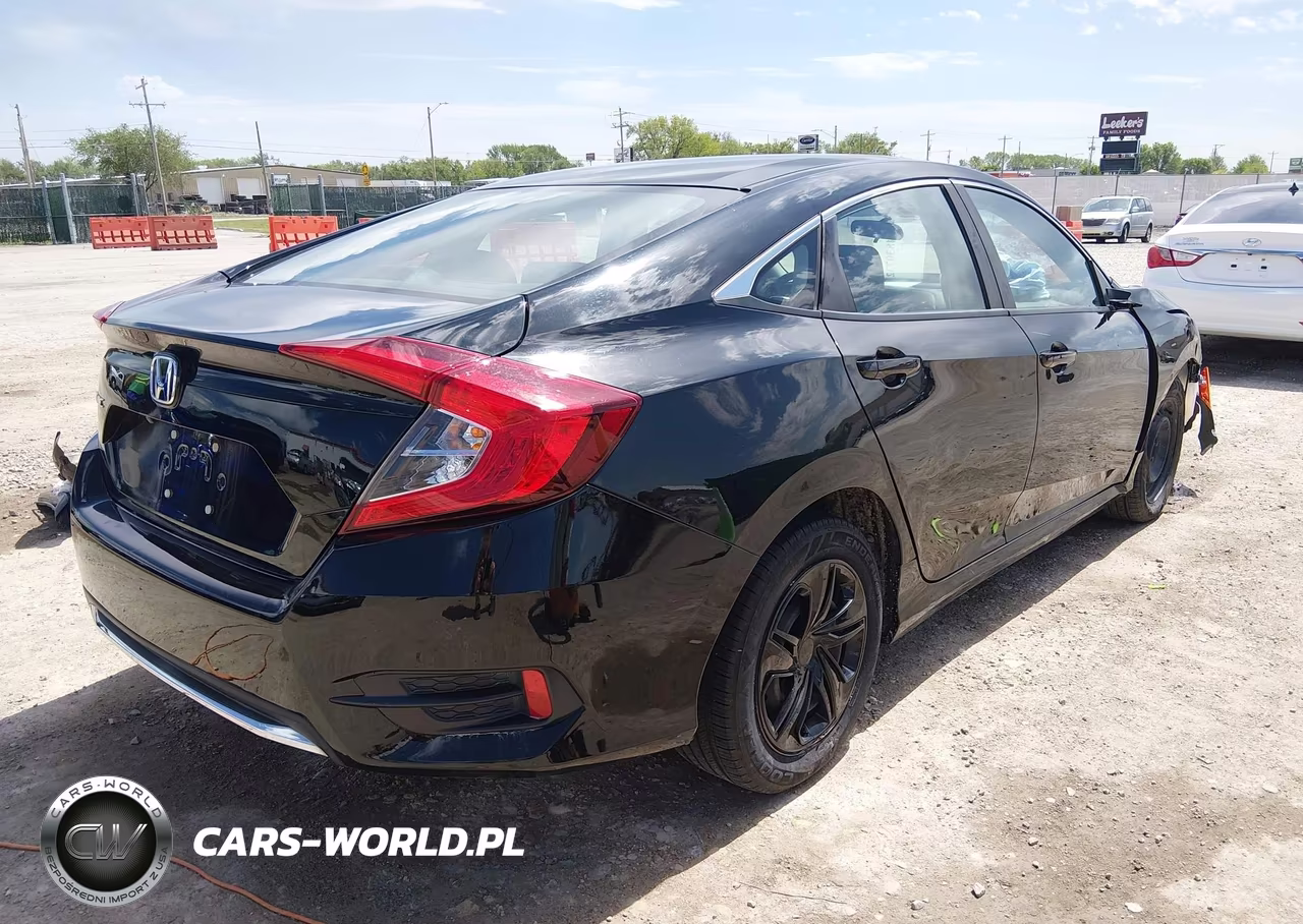 2021 Honda Civic Lx VIN:19XFC2F63ME200294 - 4