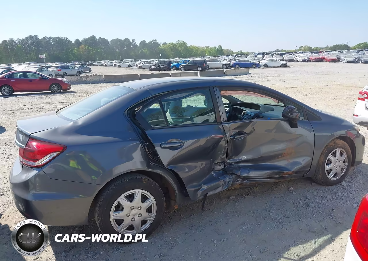 2013 Honda Civic Lx VIN:19XFB2F50DE078956 - 13